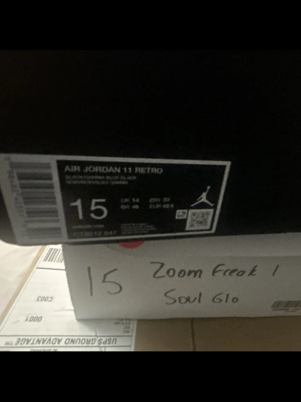 Air Jordan 11 Gamma Blue 2025 size 15